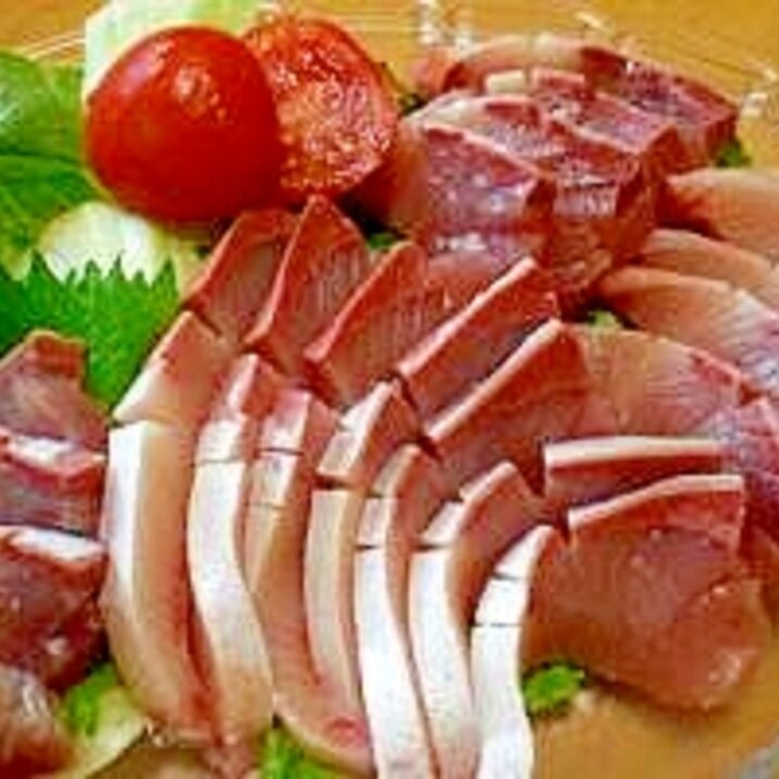 とろける美味しさ 「ぶりのお刺身」 ♪♪